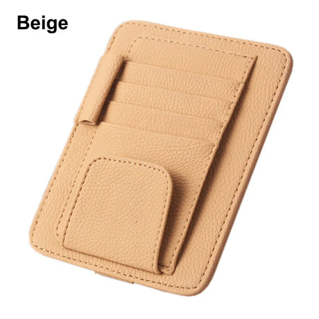 Car Styling Auto Car Sun Visor Clip for Sun Glasses Sunglasses Credit Card Pen Holder Clip  Storage Bag Fastener Clip Mat