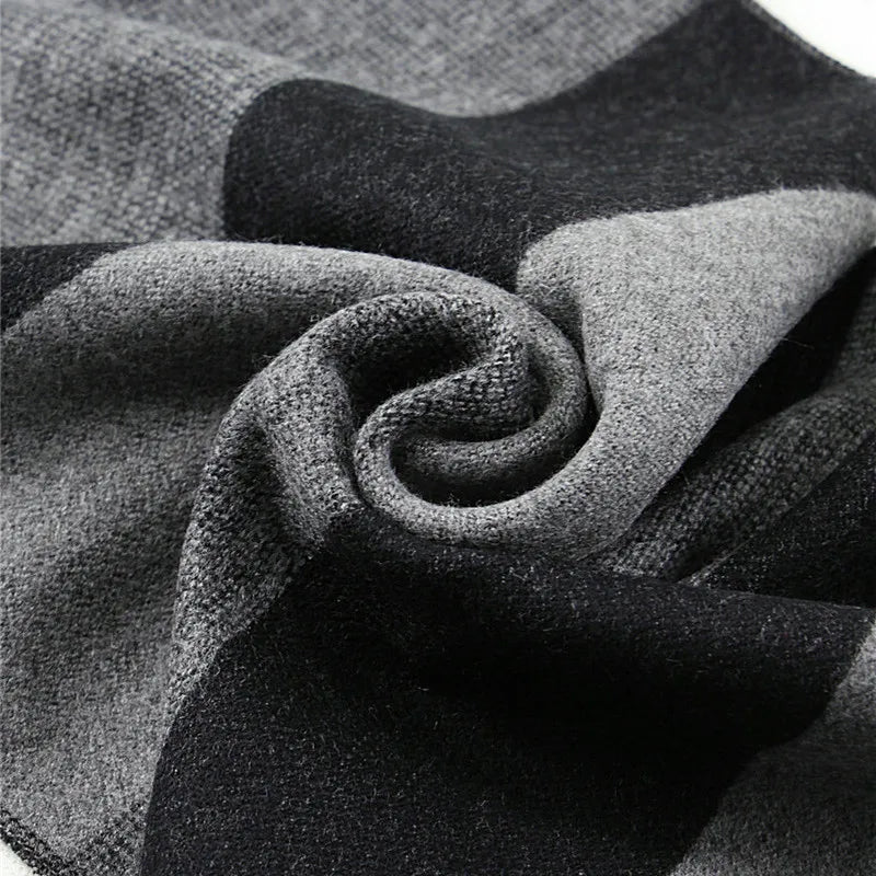 Newest fashion design casual scarves winter Men's cashmere Scarf luxury Brand High Quality Warm Neckercheif Modal Scarves men