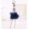 YLWHJJ brand Doll Handmade Cute charm keychain for Women Car Pendant Girls fashion Jewelry Bag key chains Accessories key ring