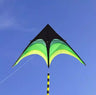 Free shipping large delta kites flying toys for children kites handle line outdoor sports kites nylon professional wind kites