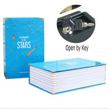 18x11.5x5.5cm Combination Lock Hidden-Safe Box Safe Box Strongbox Steel Simulation Book Home Office Money Phone Safe Storage Box