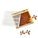 Complete Queen Rearing System Kit King Cultivating Box Plastic Bee Cells Cups Notkit Roller Clip Cage Beekeeping Tools Supplies