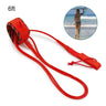 6ft Paddle Leash Surf Leash Surfboard Leash Smooth Steel Swivel Surfing Leg Rope Smooth Steel Paddle board Leash 6FT