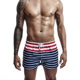 Men's Printed Board Shorts Quick Dry Beach Shorts Swim Trunks Male Bikini Swimwear Surfing Shorts Short De Bain Homme Banadore