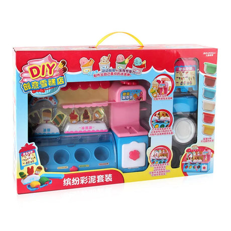 Creative Barbershop Haircut Hairdresser Color Clay Series Polymer Plasticine Modelling DIY Toy Air Dry Play Joy Dough Child Gift