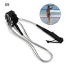 6ft Paddle Leash Surf Leash Surfboard Leash Smooth Steel Swivel Surfing Leg Rope Smooth Steel Paddle board Leash 6FT