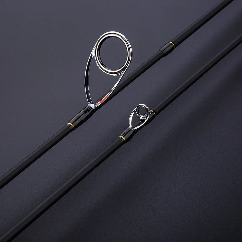 CU DOUBLE NEW 1.8m Lure Fishing Rod Fast Action UL/L Tips Carbon Spinning Rod Jigging Fishing rod 2 sections Fishing Tackle