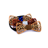 New arrival Fashion Apparel Accessories Ties Boys Wooden Bow ties Kids Children Bowties Butterfly Cravat Wood tie