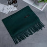 200*70cm High Quality Winter Cashmere Scarf Thicken Warm Pashmina Shawl Wrap Long Tassel Solid Acrylic Wool ShawlS Scarves YR001