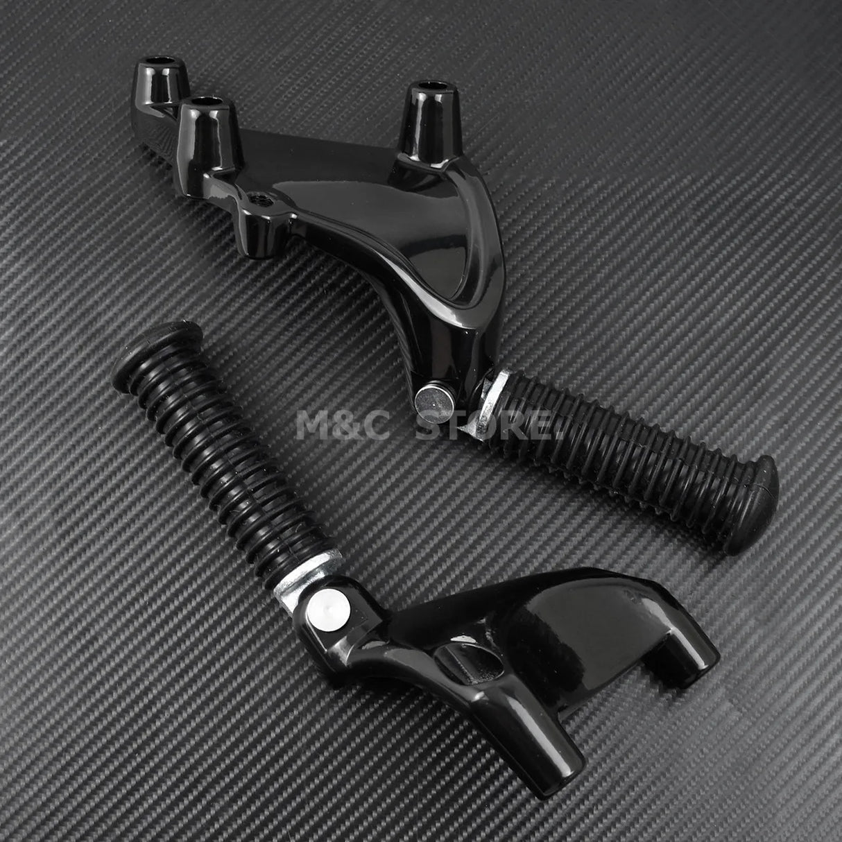 Motorcycle Rear Passenger Foot Pegs Mount Black Pedal For Harley Sportster Iron 883 1200 XL 48 72 SuperLow 2014-2021