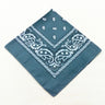 12pcs Polyester Cotton Cashew Flower Hip-hop Bandanas For Women Pocket Square Head Neck Scarf Wristband Handkerchief Men