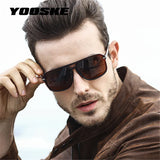 YOOSKE Classic Polarized Sunglasses Men Driving Brand Design Sun Glasses Man Mirror Retro High Quality Sunglass Goggles