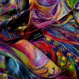 [BYSIFA] New Luxury Pure Silk Scarf Shawl Women Spring Autumn Long Scarves Ladies Brand 100% Silk Neck Scarf Foulard 175*52cm