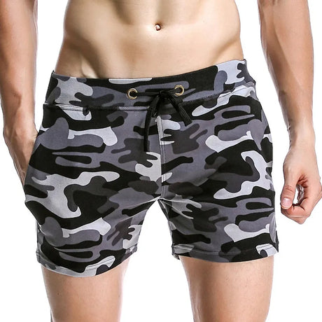 SEOBEAN Men's Camo Casual Shorts Summer Style Fashion Camouflage Cotton Men Shorts Brand Clothing Bottoms