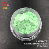 TCT-088 Mermaid  Rainbow Pigment Mirror Pigment Chrome Aurora Chameleon For Nail Art Decorations Makeup Facepaint Manual DIY