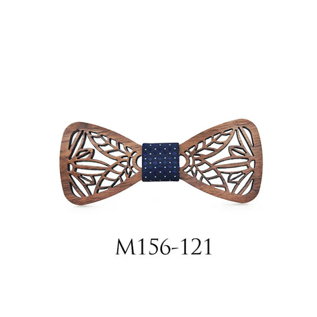 New Design Cute Kids Boys Wood Bow Tie Children Butterfly Type Floral Bow ties Girl Boys Wooden Bow ties Corbatas Para Hombre