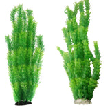 24-52cm Large Aquarium Plants Plastic Grass Fish Tank Decor Artificial Fake Water Plant Ornaments Aquarium Accessories