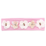 GZHilovingL 2018 Baby Girls Kids Soft Cotton Floral Headbands Headwear Spring Summer Child Hair band Accessories Photography