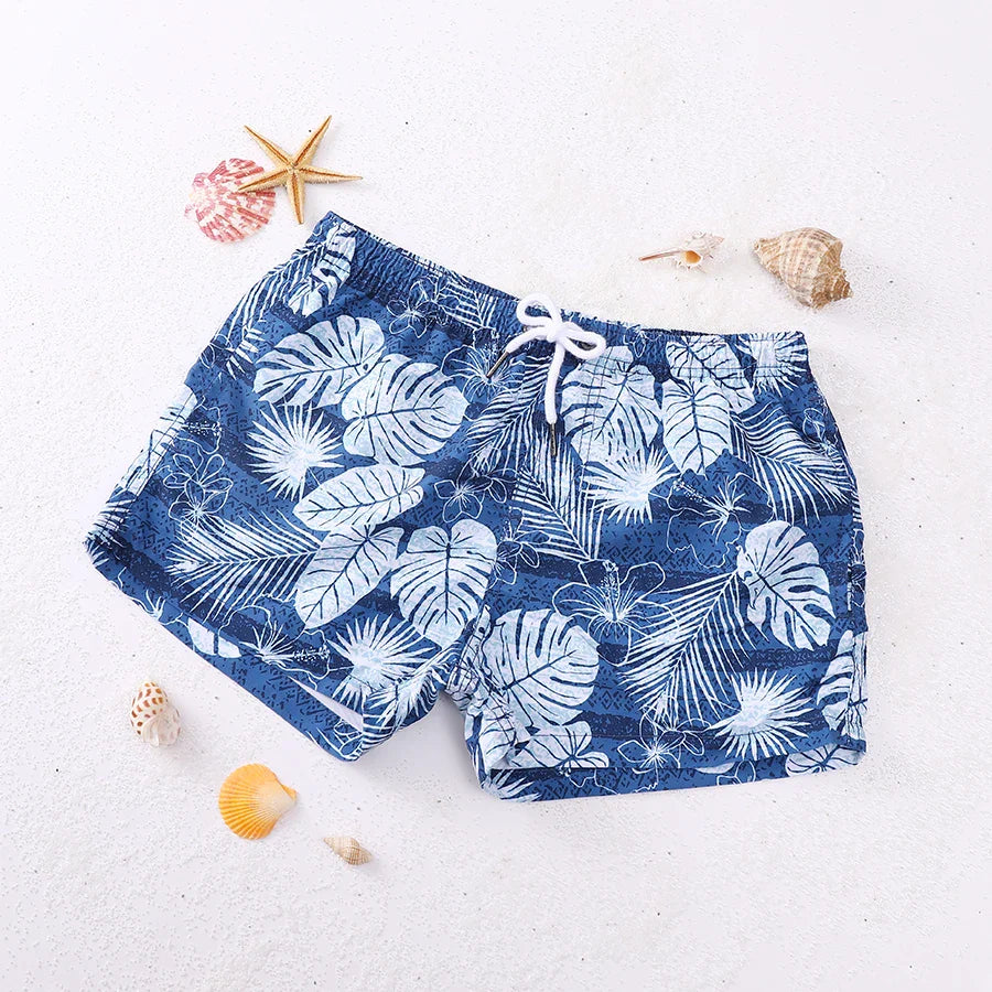 Men's Printed Board Shorts Quick Dry Beach Shorts Swim Trunks Male Bikini Swimwear Surfing Shorts Short De Bain Homme Banadore