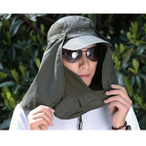 Protective Chapeu Feminino Neck Cover Ear Flap UV Protection Men Women Sun Hats