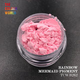 TCT-088 Mermaid  Rainbow Pigment Mirror Pigment Chrome Aurora Chameleon For Nail Art Decorations Makeup Facepaint Manual DIY