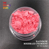 TCT-088 Mermaid  Rainbow Pigment Mirror Pigment Chrome Aurora Chameleon For Nail Art Decorations Makeup Facepaint Manual DIY