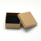 12pcs Cardboard Jewelry Set Gift Box Ring Necklace Bracelets Earring Gift Packaging Boxes With Sponge Inside Rectangle