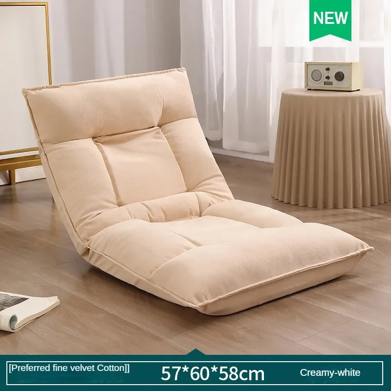 HY Lazyback Chair on Rollaway Bed College Student Dormitory Relic Tatami Single Bedroom Bay Window Sofa Recliner Chair daybed