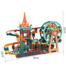 Marble Run Architecture Castle Building Blocks Car Action Figures Friends Children Educational Toys for Boys Christmas Gifts