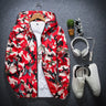 Mens Casual Camouflage Hoodie Jacket 2020 New Autumn Butterfly Print Clothes Men's Hooded Windbreaker Coat Male Outwea