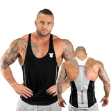 Bodybuilding Tank Tops Men Gym Workout Fitness sleeveless shirt Male Summer Cotton Undershirt Casual Singlet Vest Brand Clothing