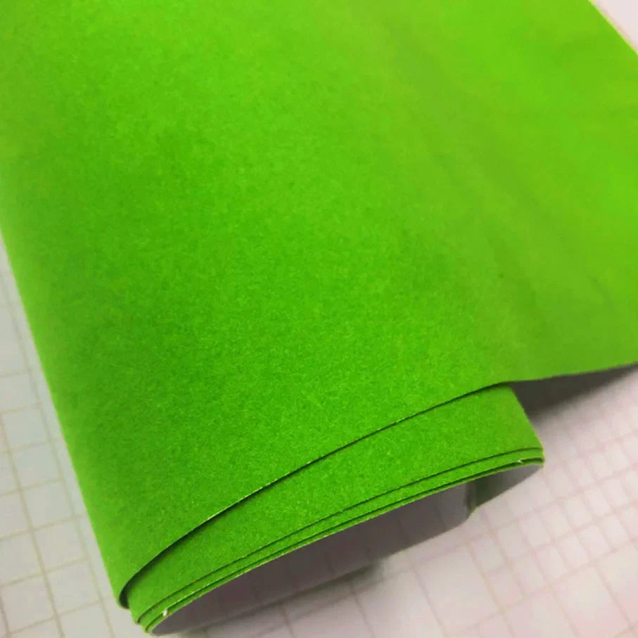 Premium Quality Velvet Suede Fabric Vinyl Car Wrap Sticker Self Adhesive Film For Car Styling 20/30cmx135cm