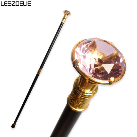 10 Colors Luxury Walking Stick Canes Men Diamond Type Handle Decorative Walking Cane Women Elegant Fashion Vintage Walking Stick