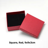 12pcs Cardboard Jewelry Set Gift Box Ring Necklace Bracelets Earring Gift Packaging Boxes With Sponge Inside Rectangle