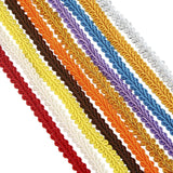 12mm Curve Cotton Lace Trim Centipede Braided Ribbon Fabric Handmade DIY Clothes Sewing  Lace Trim Supplies Craft Accessories