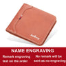 2021 Men Wallets Free Name Customized Card Holder High Quality Male Purse PU Leather Coin Holder Men Wallets Carteria