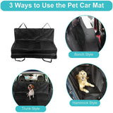 Dog Car Seat Cover Waterproof Pet Carrier For Dogs Cat Travel Mat Car Protector Blanket Safety Transportation Pet Accessories