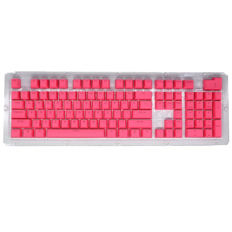 104 Keys Mechanical Keyboard PBT Keycaps Replacement Ergonomic Oil-resistant Gaming Keyboard Key Caps with Key Puller