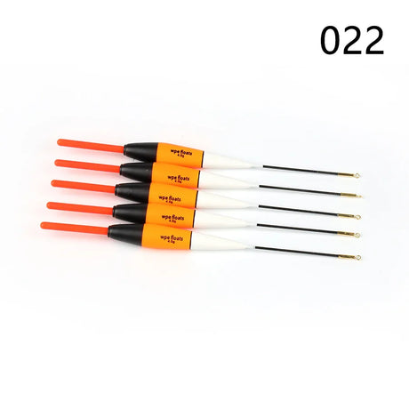 W.P.E Fishing Float 5pcs/lot 19cm-24cm 4g Barguzinsky Fir Float Vertical Buoy Float Carp Fishing Bobber Fishing Tackle Pesca