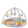 Multifunctional Fitness Frame Round Play Crawling Mat 0-12 Months Baby Puzzle Game Blanket Fun Sounding Pendant Gift For Kid