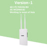 KuWFi 4g Outdoor Wifi Router With Sim Card Slot 150Mbps CAT4 LTE Routers All Weather Wifi Outside Booster Extender for IP Camera