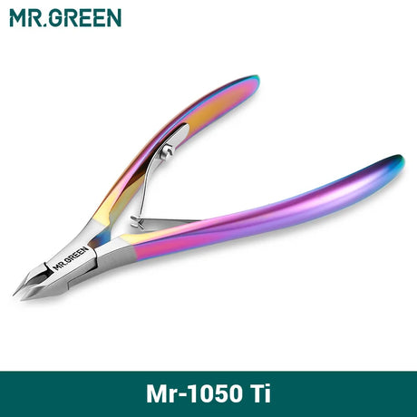 MR.GREEN Gorgeous Colorful Cuticle Nippers Cuticle Clippers Nail Manicure Scissors Trimmer Dead Skin Remover Stainless Stee Tool