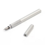 Japan original aluminum  fountain pen short pocket fountain pen high quality gift  ink  pen stationery