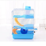 3-storey Pet Hamster Cage Luxury House Portable Mice Home Habitat Decoration