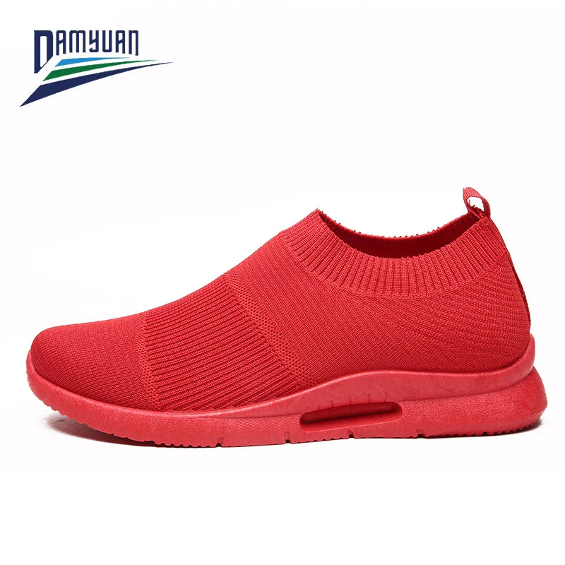 Damyuan US Stock Light Running Shoes 46 Men Shoes Slip on Sock Sneakers Men's Casual Shoes ,Running,Jogging,Walking,Driving