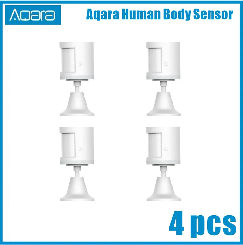 100% Original Aqara Human Body Sensor via Android IOS Smart Body Movement Motion Sensor Zigbee Connection For xiaomi Mi home App