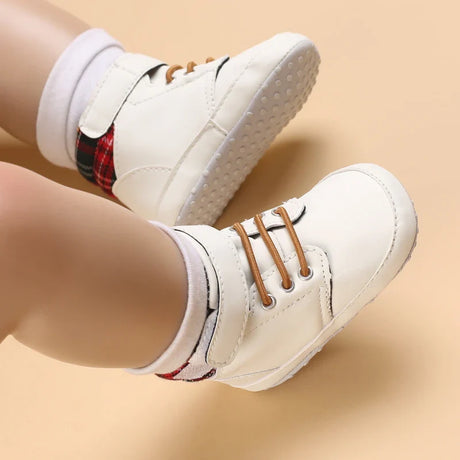 Newborn Baby Shoes Boy Girl Classical Sport Soft Sole PU Leather Multi-Color First Walker Crib Moccasins Casual Sneakers Shoes