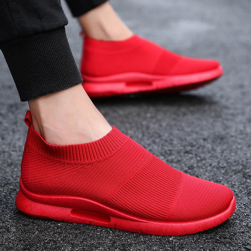 Damyuan US Stock Light Running Shoes 46 Men Shoes Slip on Sock Sneakers Men's Casual Shoes ,Running,Jogging,Walking,Driving