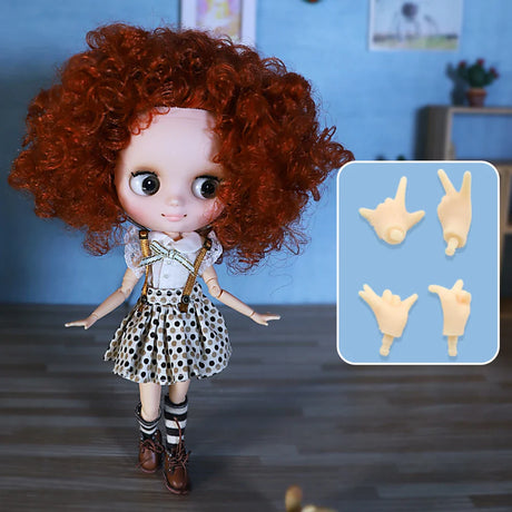 ICY DBS Blyth Middie Doll Joint Body 20CM Customized Doll Nude doll or Full Set Includes Clothes & Shoes DIY Toy Gift for Girls