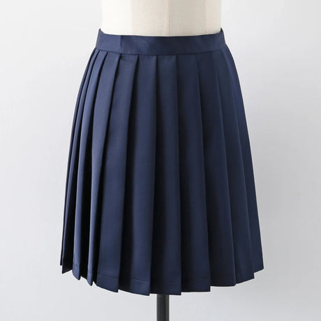 Japanese JK Suit Three Lines Woman School Uniform High School Sailor Suit Navy Cosplay Costumes Student Girls Pleated Skirt